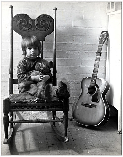 Seth and guitar 1971