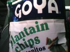 Plantain Chips Taste Test::Goya