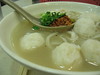 Fish noodles with cuttlefish balls