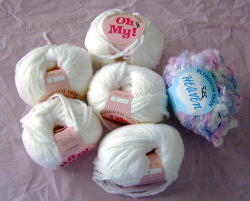 Yarn for a baby cardigan from Only Ewe