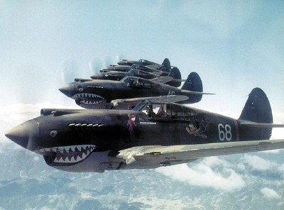 aviones de la segunda guerra mundial canvas