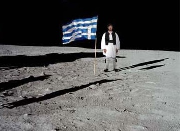 Greek on the moon