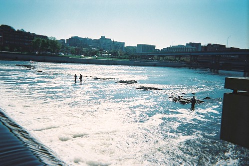 Fishing at the Grand Rapids