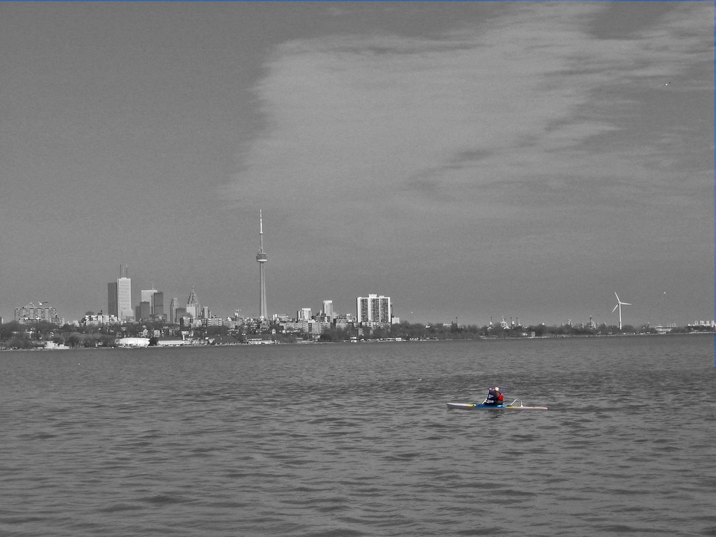Lake Ontario with CN Tower