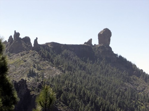Roque Nublo and the Monk