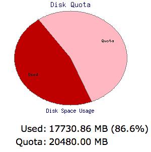 Disk Space Usage