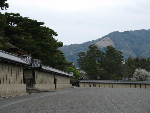 Kyoto - Park, Imperial Palace - zid