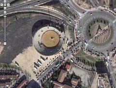 Hilecoptero de Rajoy en Google Maps