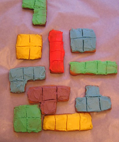 tetris cookies!
