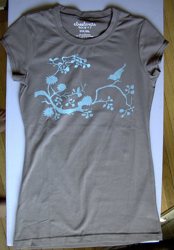 bird branch t-shirt