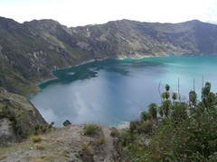 Quilotoa lake