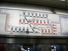Plano del Metro de Kyoto