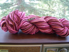 Dye-o-rama practice yarn