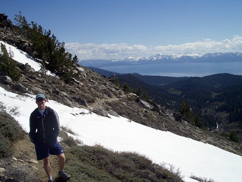 Tony on Tahoe Rim Trail (late may 2006)