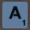 Scrabble Letter A