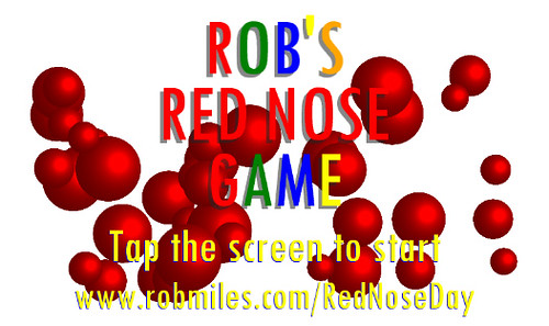 Robs Red Nose Day Windows Phone App