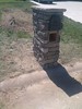 Manufactured Stone Mail Box