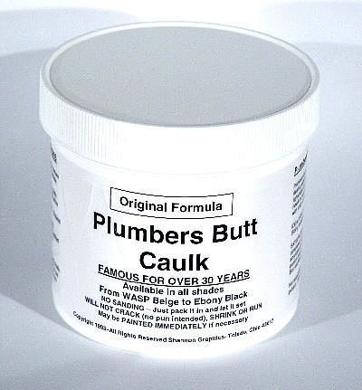 plumbers butt caulk