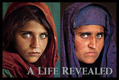 Sharbat Gula, photographs by Steve McCurry, National Geographic Magazine
