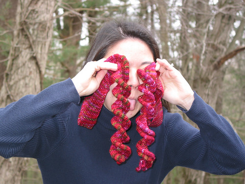 Curlycue Scarf
