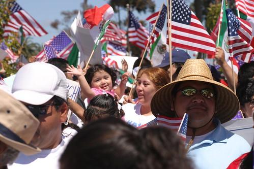 Immigration Rally in San Diego