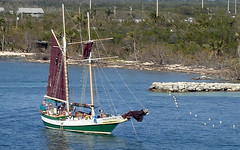 Heritage Of Miami II anchored at Bahia Honda Key