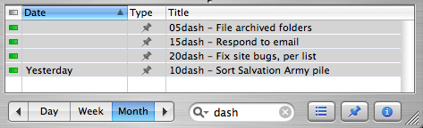 dash-able tasks