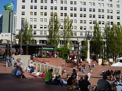 Portland's Pioneer Courthouse Square