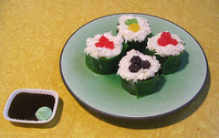 sushi cupcakes