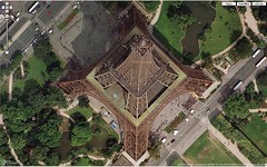 Torre Eiffel en Google Maps a alta calidad