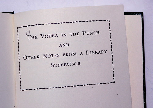 The Vodka In The Punch...