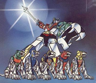 Voltron and Lions