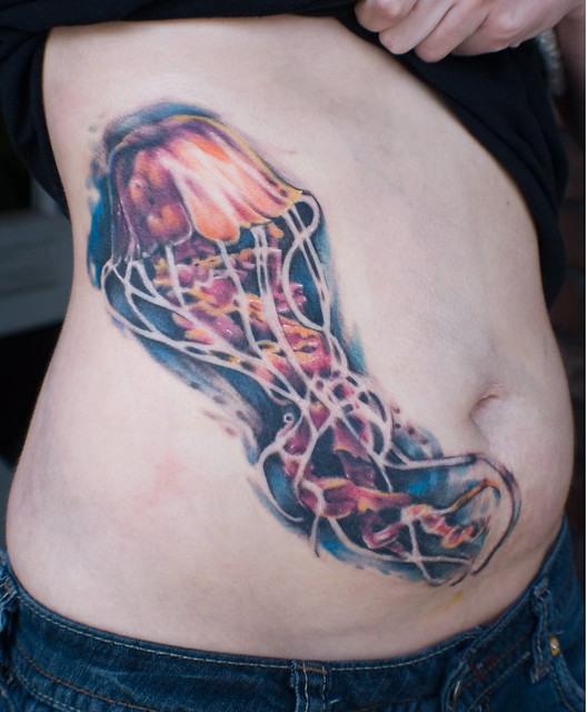 tattoos of jellyfish. Jellyfish. By Flickr Not Your Average Tattoo Group Photo Feed