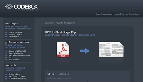 PDF to Flash