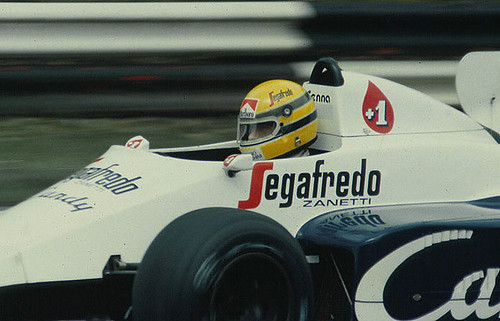 Ayrton Senna - Toleman F1 Brands Hatch