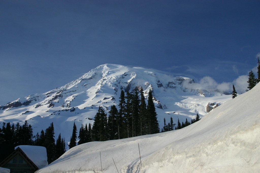 Mount Ranier from the visitors center