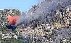 Foc a La Safor (març 2006)