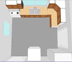 Kitchen Floorplan at Move In 1