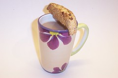 Caramelized Ginger & Cranberry Biscotti
