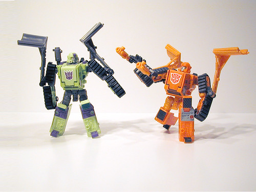 Bonecrusher and Wedge face off!