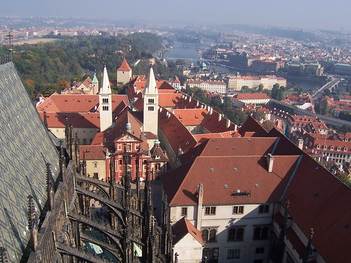 View from the Church Tower at Prague Castle