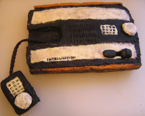 intellivision cake!  (not completely finished)