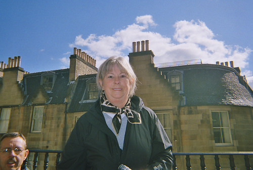Aunt Betty in Edinburgh