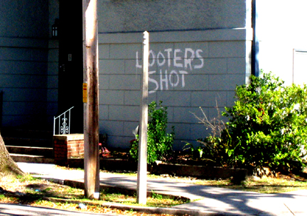 Looters Shot_New Orleans