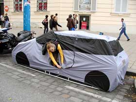 car-shaped tents