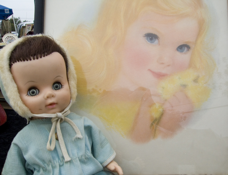 doll & doll painting