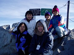 At the top of Mount Kinabalu a week plus ago!