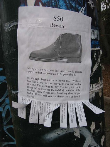 shoe poster