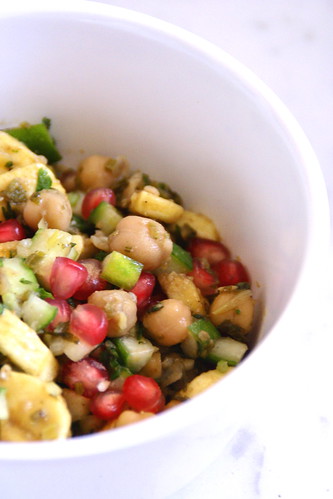 Chickpea Chaat Masala Salad