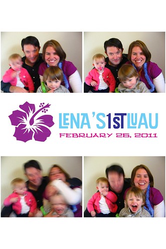 2011 - February - Lena's 1st Birthday [Photobooth]